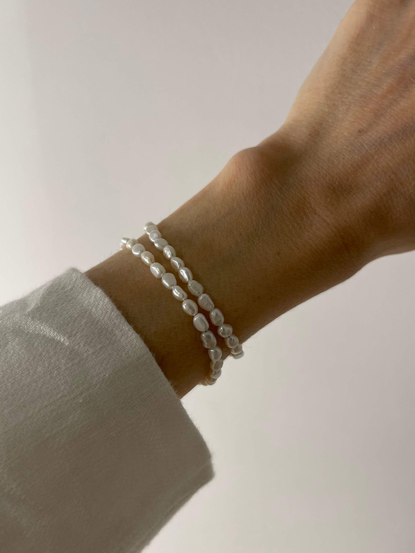 White Pearls Bracelet