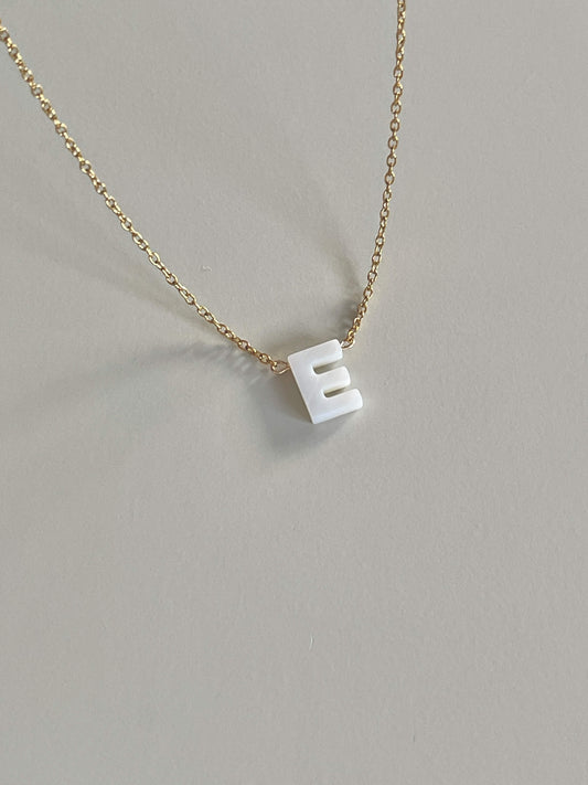 AURA INITIAL NECKLACE