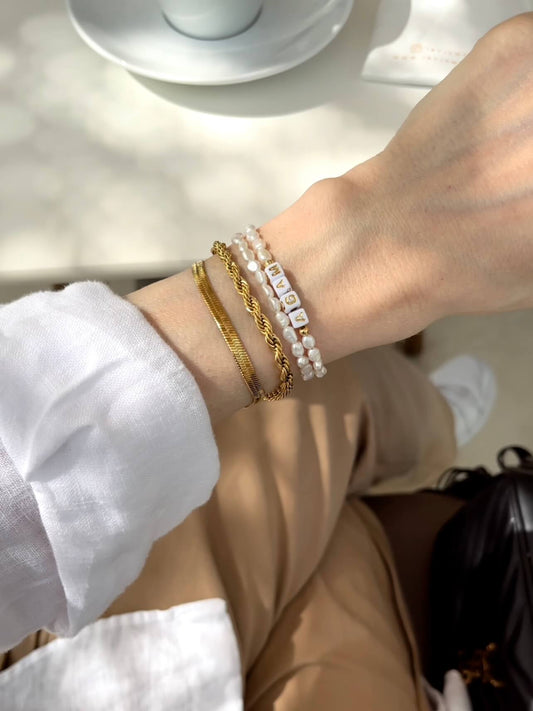 Romi Herringbone Bracelet