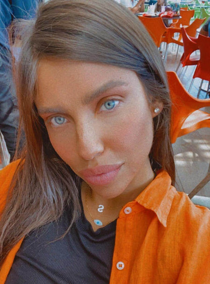 AURA INITIAL NECKLACE