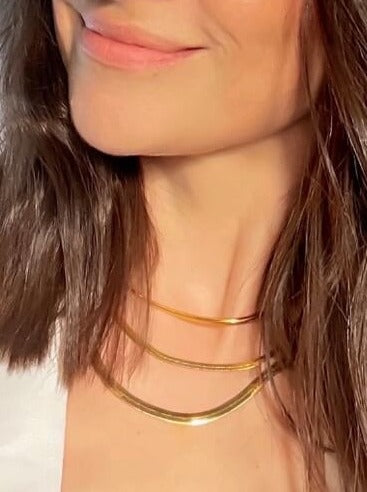 Romi Herringbone Necklace